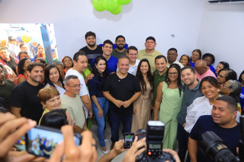 Mariana Brandão marca presença na entrega da UBS do Maiobão ao lado de Fred Campos, autoridades estaduais e municipais