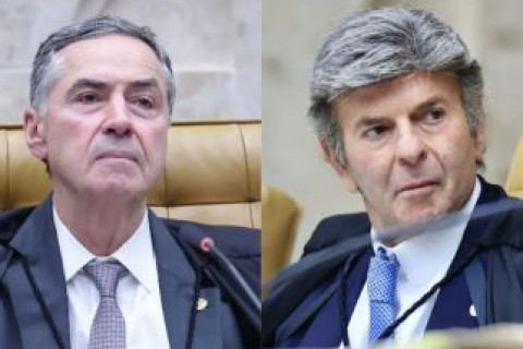 Barroso e Fux discutem em sessão no STF: "Não está sendo fiel aos fatos" Ministros tiveram desentendimento sobre mudança de relatoria de processo