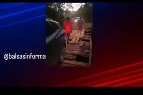 estradas e as pontes da zona rural de Balsas -MA