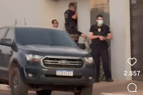 A cidade de Estreito, no sul do Maranhão, amanheceu nesta quinta-feira (21) sob forte movimentação policial