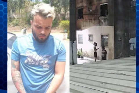 Veja o momento em que criminosos ateiam fogo em apartamento de PM, em São Luís O principal suspeito de ordenar o ataque foi capturado na quarta-feira (26).