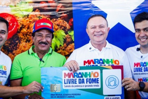 Governo entrega cartões do Maranhão Livre da Fome para beneficiários de Chapadinha, Araioses e Tutóia